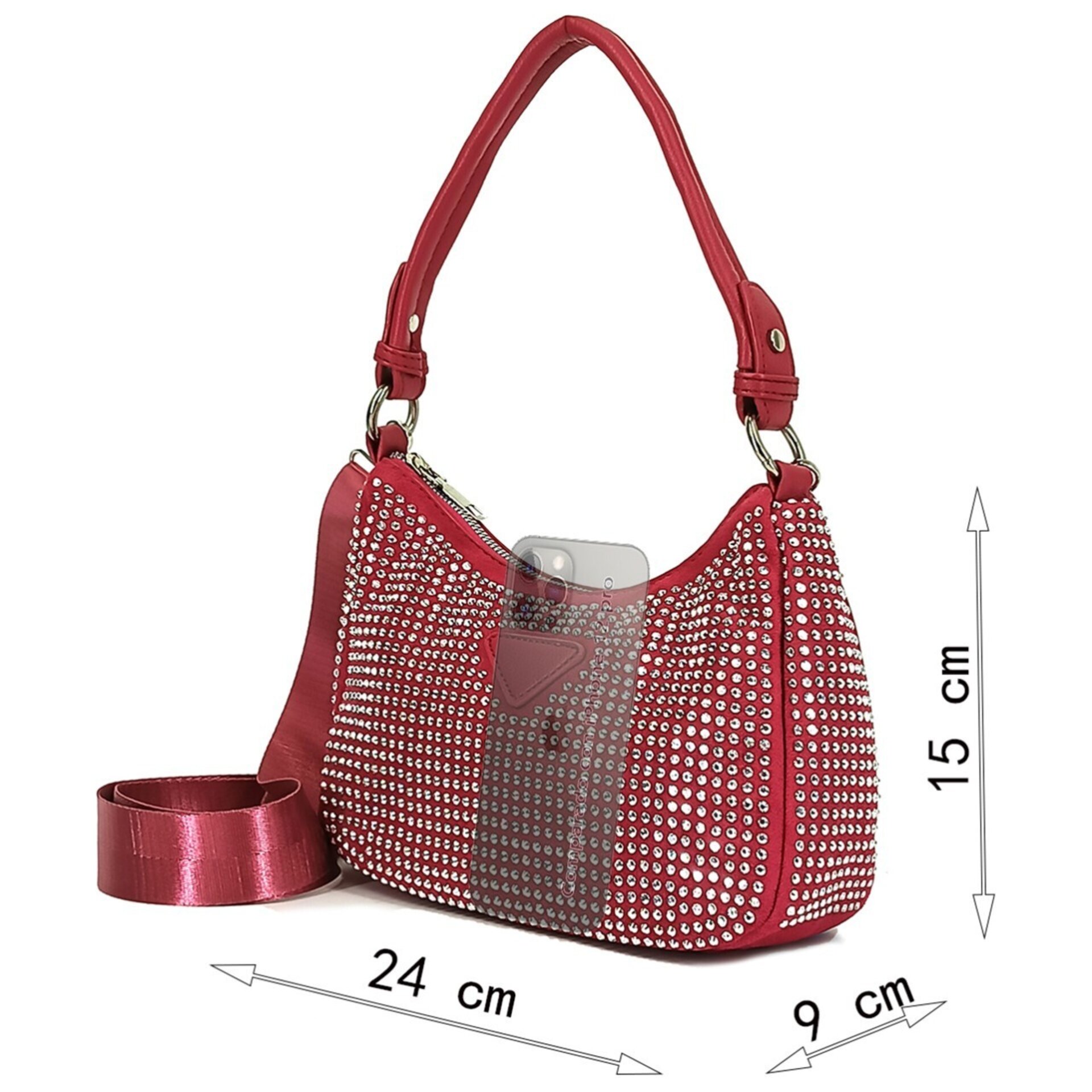 Bolso diamantes - 7