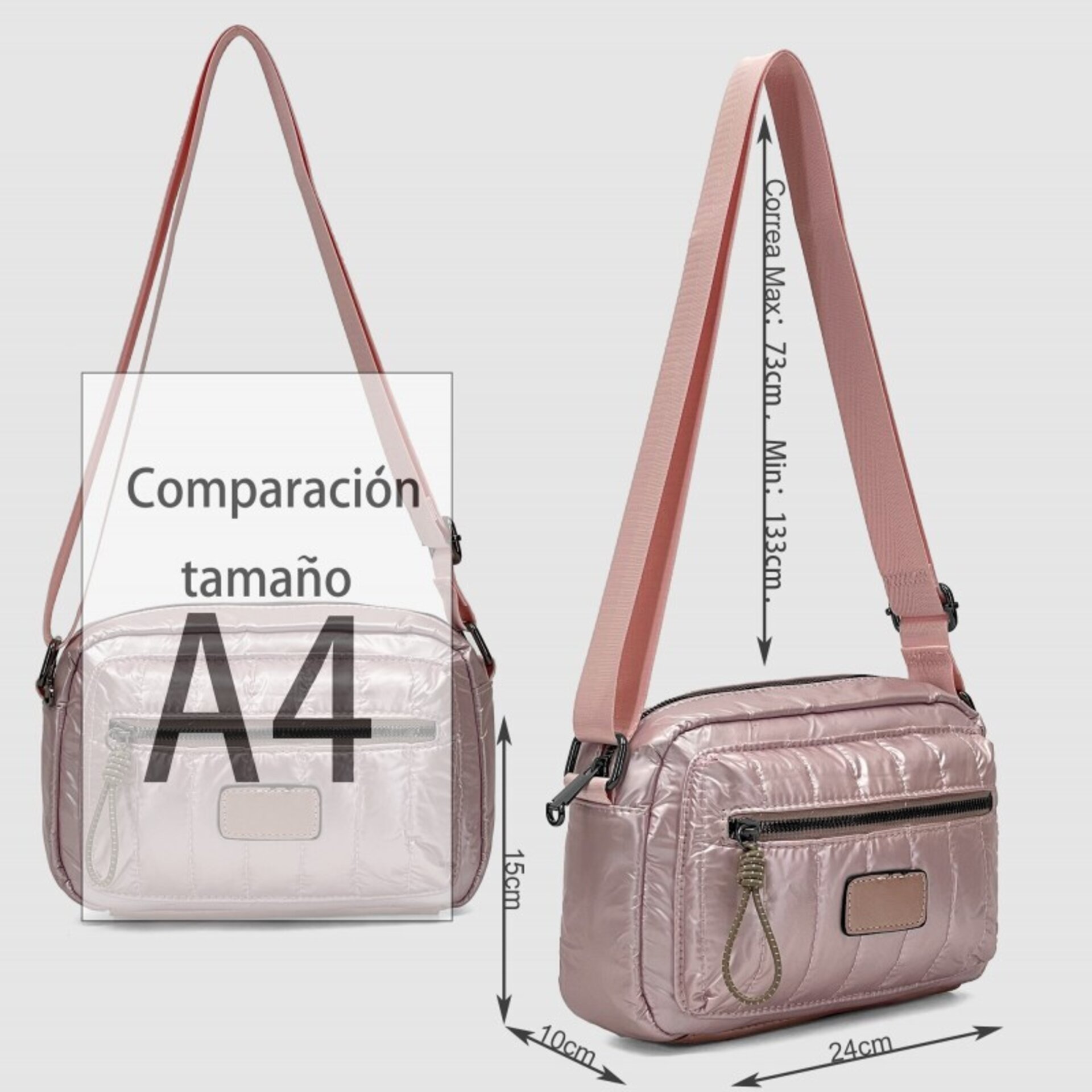 Bolso plumon - 2